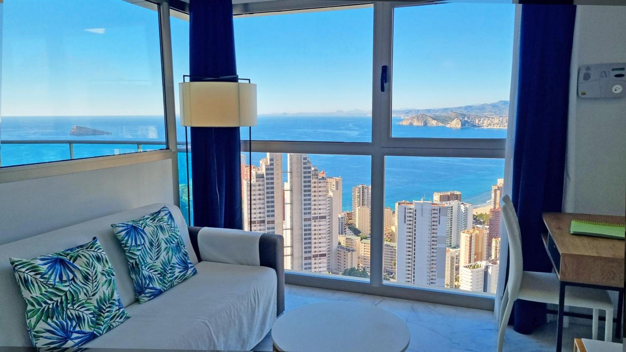 Highrise Apartment With Private Terrace & Sea Views - 34Th Floor Benidorm Zewnętrze zdjęcie