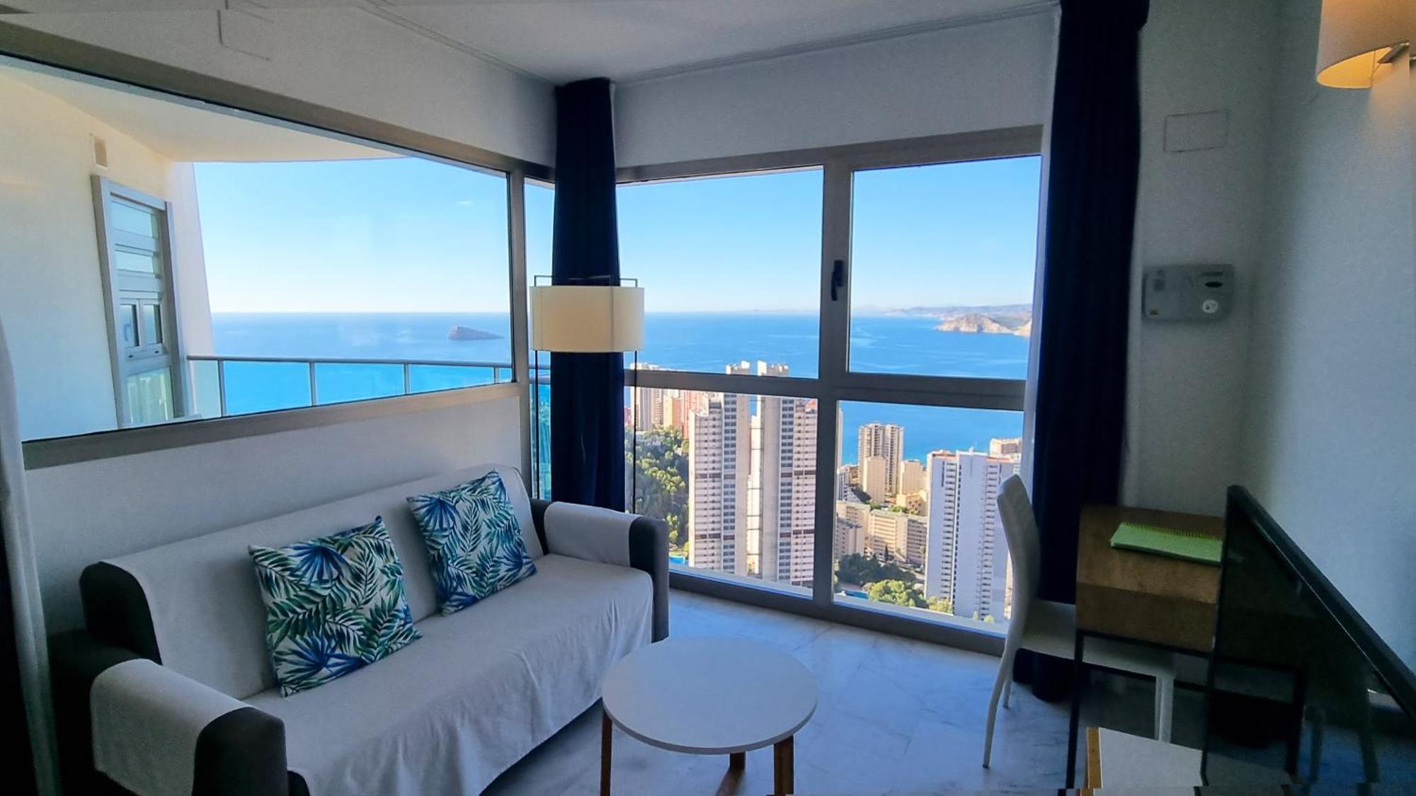 Highrise Apartment With Private Terrace & Sea Views - 34Th Floor Benidorm Zewnętrze zdjęcie