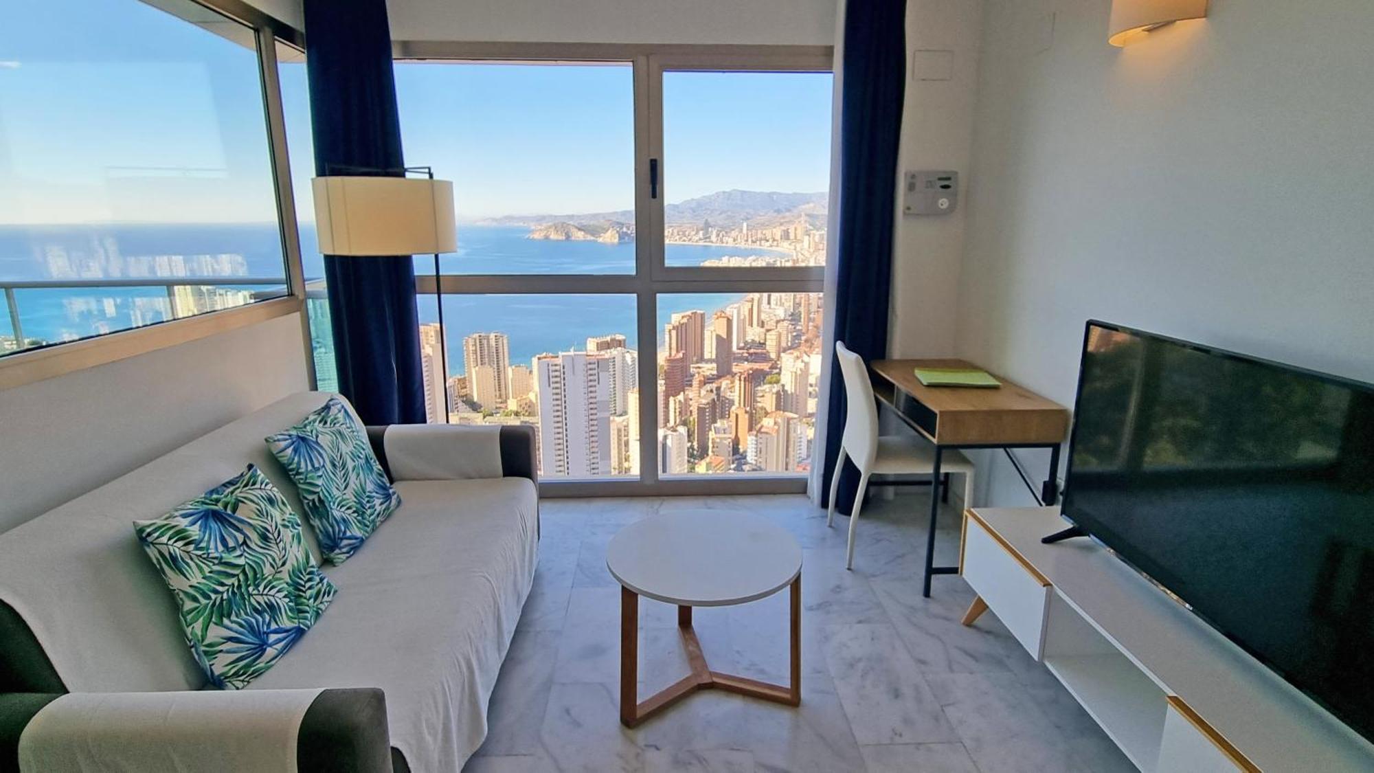 Highrise Apartment With Private Terrace & Sea Views - 34Th Floor Benidorm Zewnętrze zdjęcie