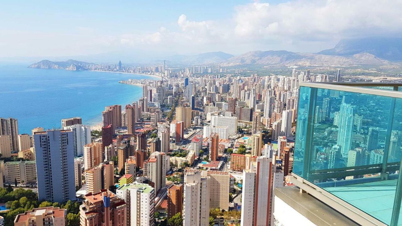 Highrise Apartment With Private Terrace & Sea Views - 34Th Floor Benidorm Zewnętrze zdjęcie
