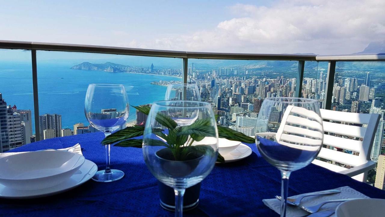 Highrise Apartment With Private Terrace & Sea Views - 34Th Floor Benidorm Zewnętrze zdjęcie