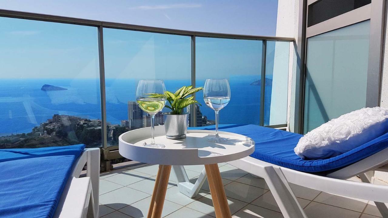 Highrise Apartment With Private Terrace & Sea Views - 34Th Floor Benidorm Zewnętrze zdjęcie