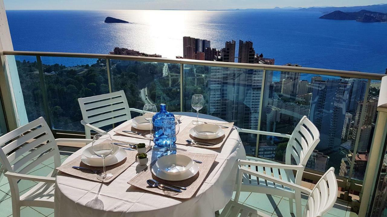 Highrise Apartment With Private Terrace & Sea Views - 34Th Floor Benidorm Zewnętrze zdjęcie