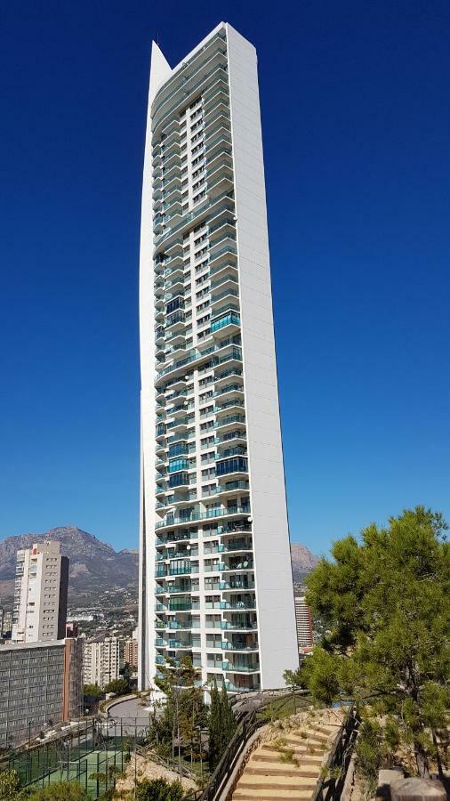 Highrise Apartment With Private Terrace & Sea Views - 34Th Floor Benidorm Zewnętrze zdjęcie